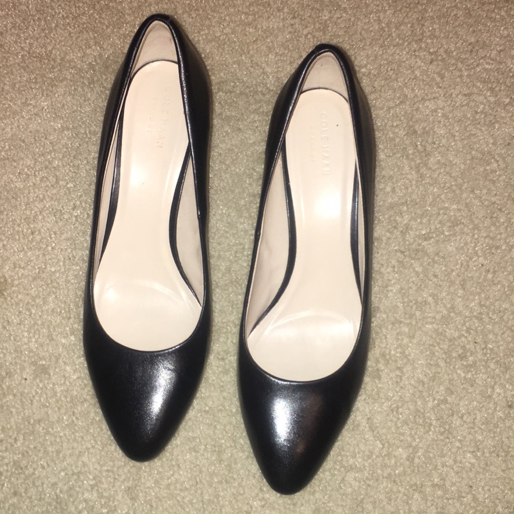 Cole Haan black heels 10b